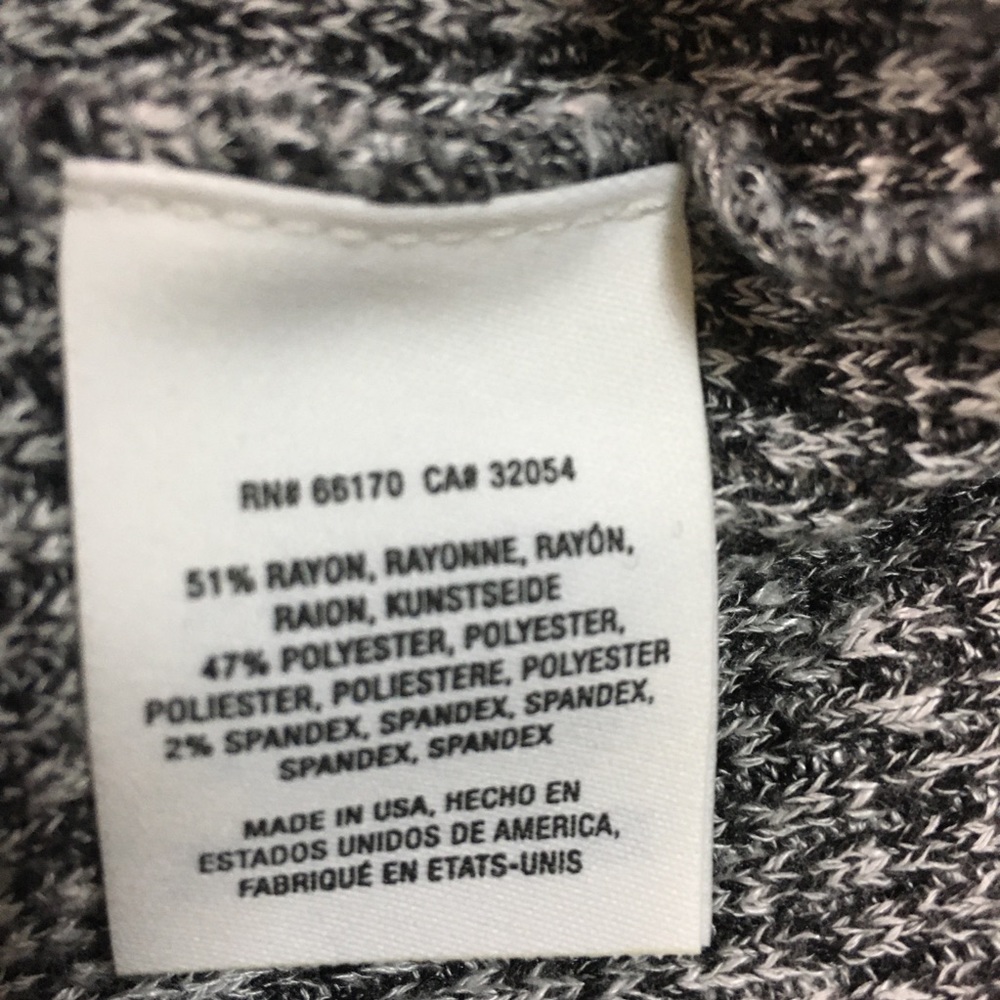 Maeve by Anthropologie grey herringbone knit tank top - Picture 8 of 8